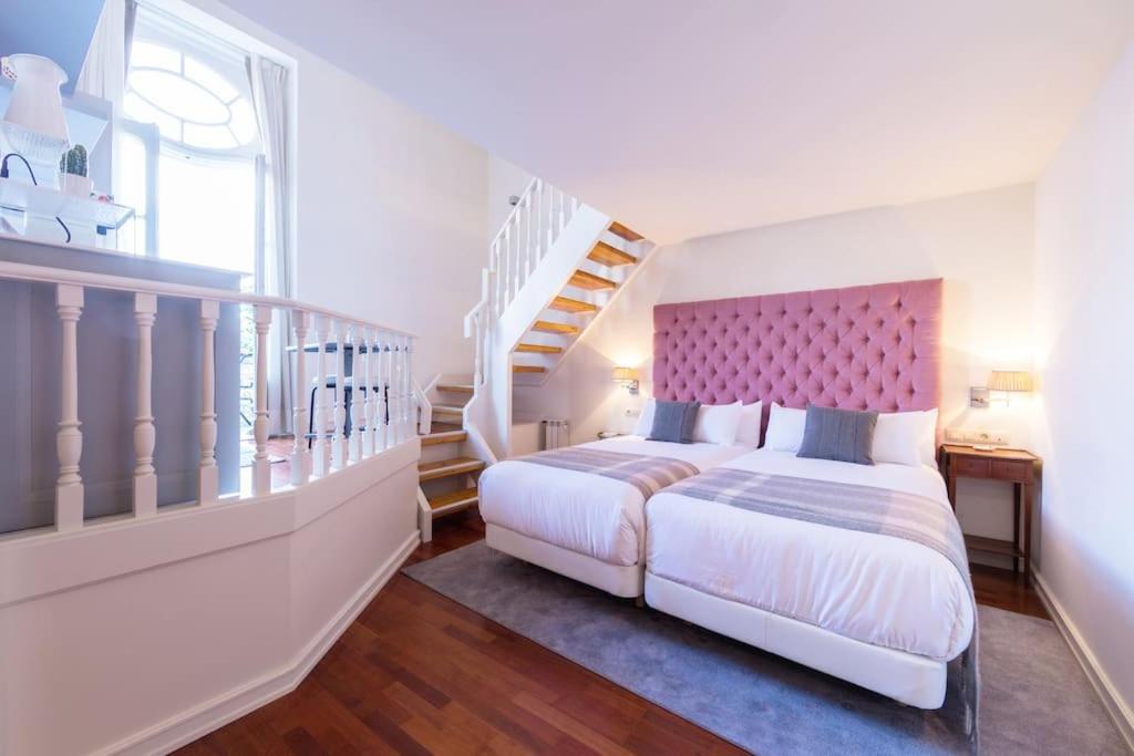 Apartamento Duplex De Lujo En Pleno Centro De La Ciudad. Vigo Exterior foto